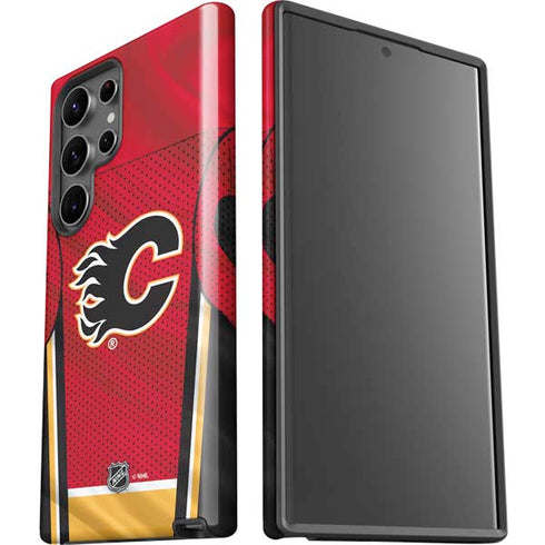 NHL Calgary Flames Home Jersey Galaxy S23 Ultra Pro Case