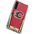 NHL Calgary Flames Home Jersey Galaxy S24 FE Clear Case