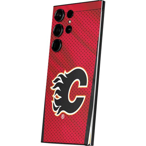 NHL Calgary Flames Home Jersey Galaxy S24 Ultra Skin