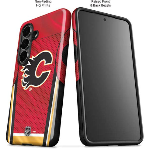 NHL Calgary Flames Home Jersey Galaxy S26 Impact Case