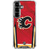 NHL Calgary Flames Home Jersey Galaxy S26 Plus Clear Case