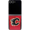 NHL Calgary Flames Home Jersey Galaxy Z Flip6 Skin