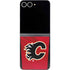 NHL Calgary Flames Home Jersey Galaxy Z Flip6 Skin