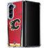NHL Calgary Flames Home Jersey Galaxy Z Fold5 5G Clear Case