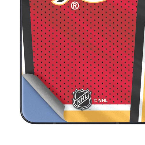 NHL Calgary Flames Home Jersey Galaxy Z Fold5 5G Skin