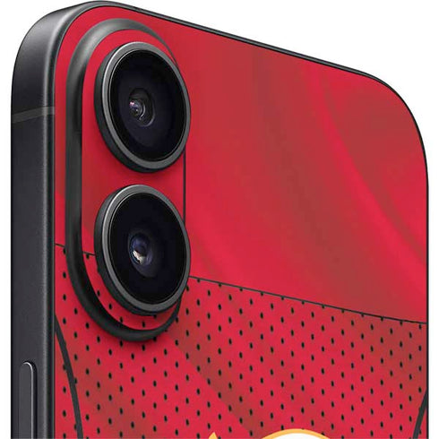 NHL Calgary Flames Home Jersey iPhone 16 Plus Skin