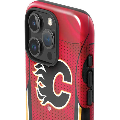 NHL Calgary Flames Home Jersey iPhone 16 Pro Impact Case