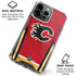 NHL Calgary Flames Home Jersey iPhone 16 Pro Max Clear Case