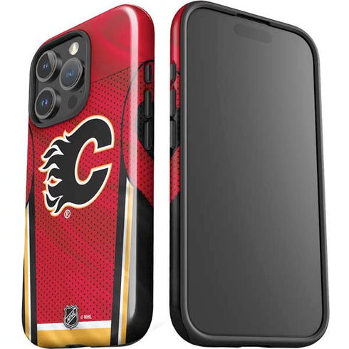 NHL Calgary Flames Home Jersey iPhone 16 Pro Max Impact Case