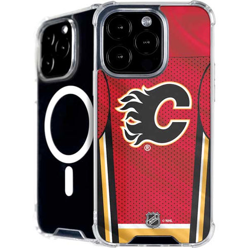 NHL Calgary Flames Home Jersey iPhone 16 Pro Max MagSafe Case