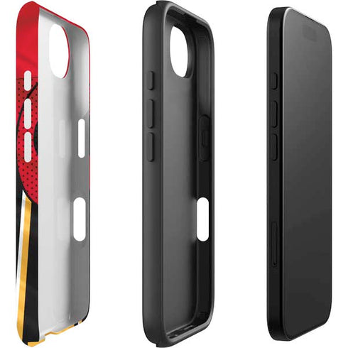 NHL Calgary Flames Home Jersey iPhone 16e Impact Case