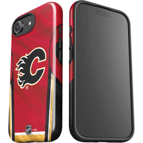 NHL Calgary Flames Home Jersey iPhone 16e Impact Case