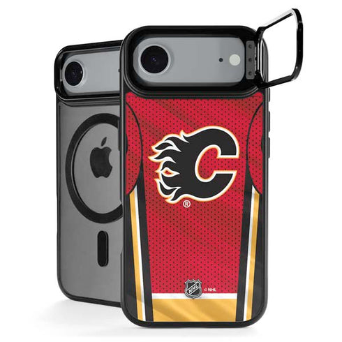 NHL Calgary Flames Home Jersey iPhone 17 Air Kickstand Case