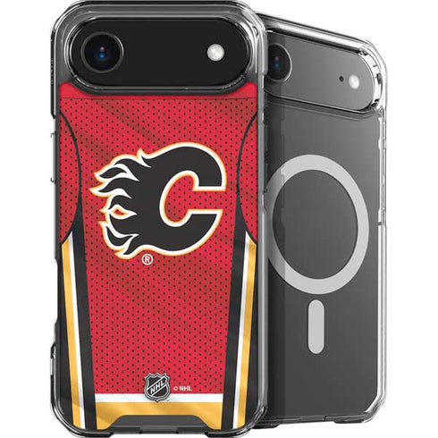 NHL Calgary Flames Home Jersey iPhone 17 Air MagSafe Case