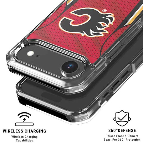 NHL Calgary Flames Home Jersey iPhone 17 Air MagSafe Case