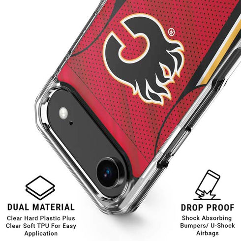 NHL Calgary Flames Home Jersey iPhone 17 Air MagSafe Case