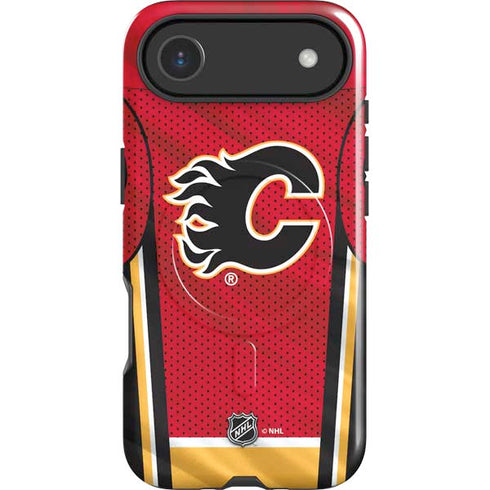 NHL Calgary Flames Home Jersey iPhone 17 Air Magsafe Impact Case