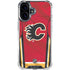 NHL Calgary Flames Home Jersey iPhone 17 Clear Case