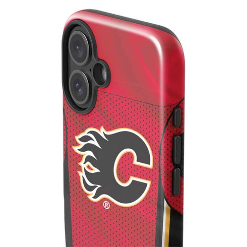 NHL Calgary Flames Home Jersey iPhone 17 Impact Case