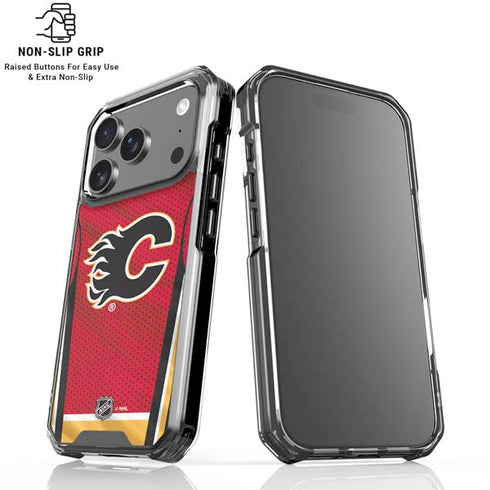 NHL Calgary Flames Home Jersey iPhone 17 Pro MagSafe Case