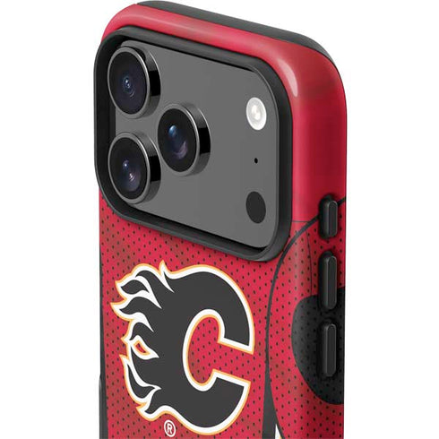 NHL Calgary Flames Home Jersey iPhone 17 Pro Max Impact Case