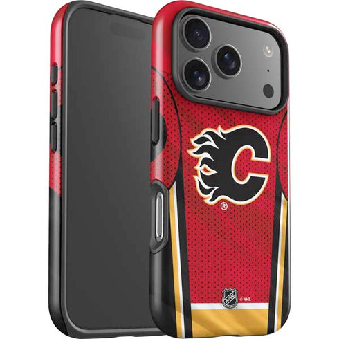 NHL Calgary Flames Home Jersey iPhone 17 Pro Max Impact Case