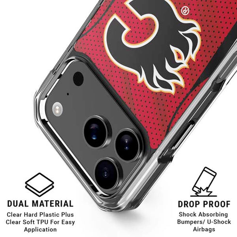 NHL Calgary Flames Home Jersey iPhone 17 Pro Max MagSafe Case