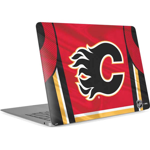 NHL Calgary Flames Home Jersey Apple MacBook Air Skin