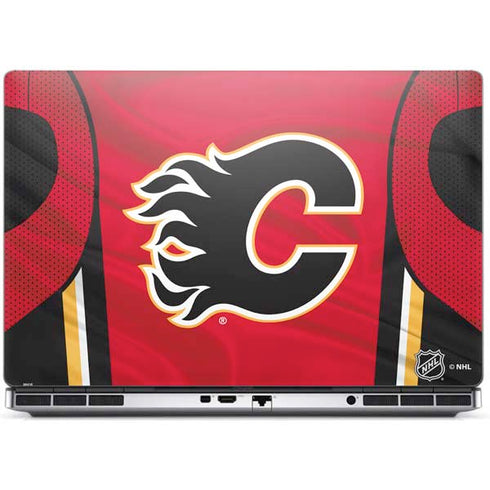 NHL Calgary Flames Home Jersey Dell Precision Skin