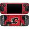 NHL Calgary Flames Home Jersey Steam Deck Handheld Gaming Computer OLED Skin