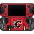 NHL Calgary Flames Home Jersey Steam Deck Handheld Gaming Computer Skin