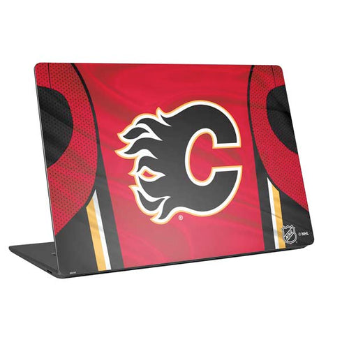 NHL Calgary Flames Home Jersey Laptop Skins