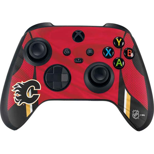 NHL Calgary Flames Home Jersey XBox Series X Digital Edition Bundle Skin