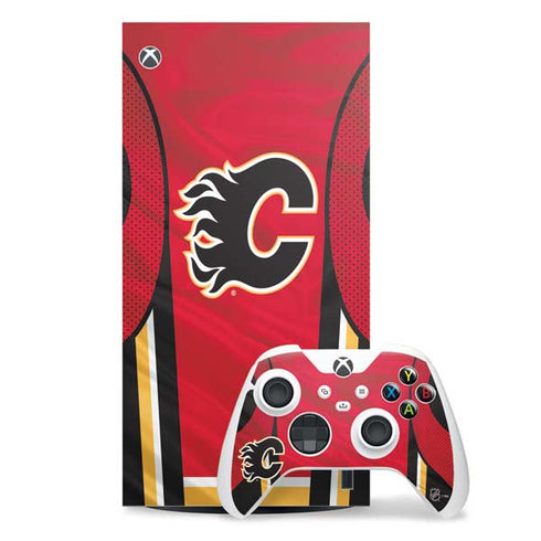 NHL Calgary Flames Home Jersey Xbox Series X Skins