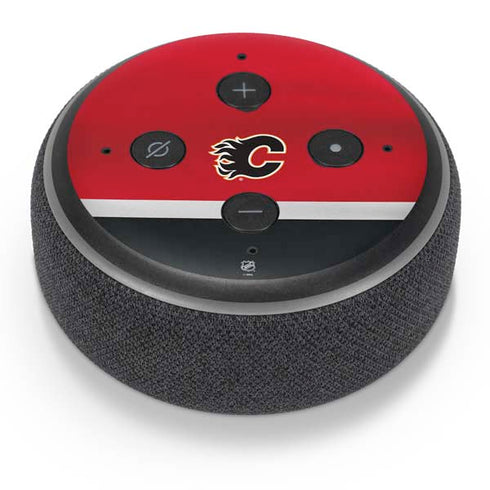 NHL Calgary Flames Jersey Amazon Echo Dot Skin