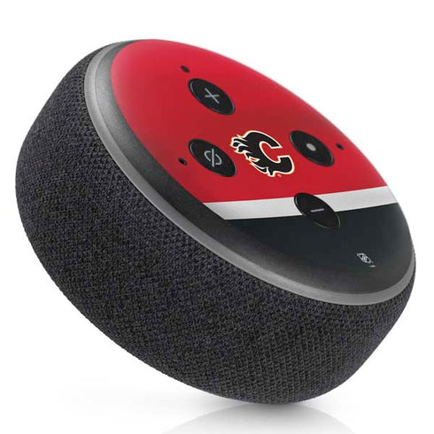 NHL Calgary Flames Jersey Amazon Echo Dot Skin