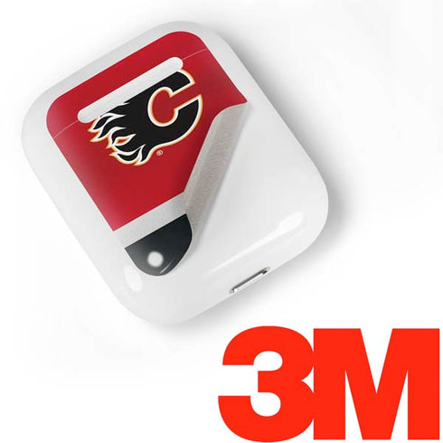 NHL Calgary Flames Jersey Apple AirPods Skin