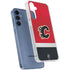 NHL Calgary Flames Jersey Galaxy A55 5G Clear Case