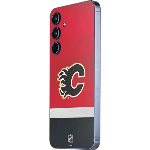 NHL Calgary Flames Jersey Galaxy A55 5G Skin