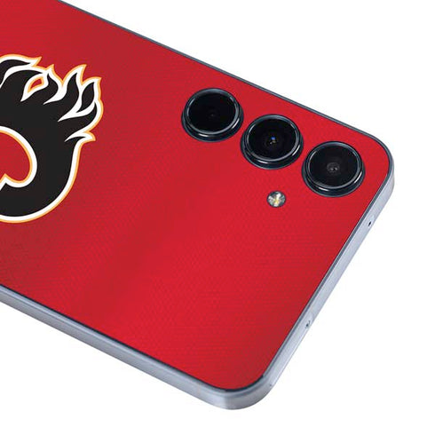 NHL Calgary Flames Jersey Galaxy A55 5G Skin