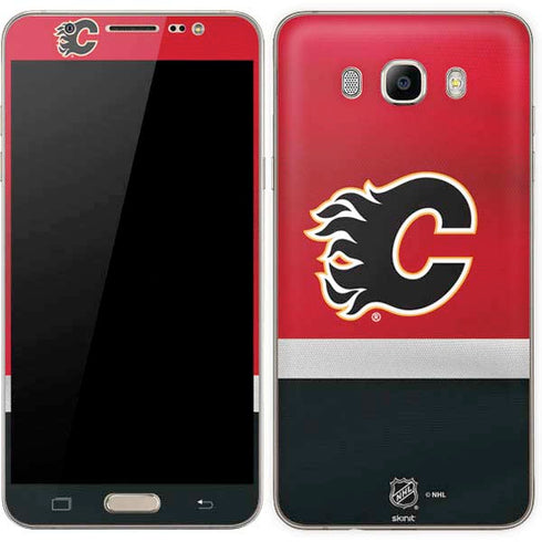 NHL Calgary Flames Jersey Galaxy J7 Skin