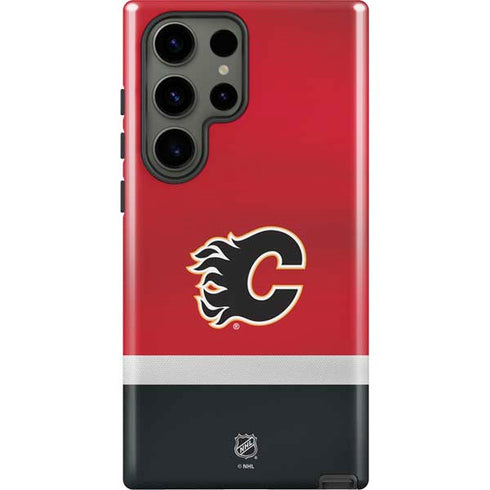 NHL Calgary Flames Jersey Galaxy S23 Ultra Pro Case