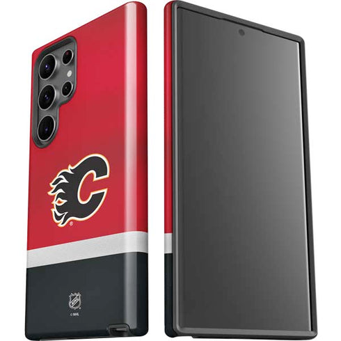 NHL Calgary Flames Jersey Galaxy S23 Ultra Pro Case