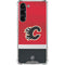 NHL Calgary Flames Jersey Galaxy S24 FE Clear Case