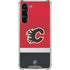 NHL Calgary Flames Jersey Galaxy S24 FE Clear Case