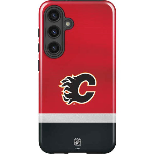 NHL Calgary Flames Jersey Galaxy S25 Plus Impact Case