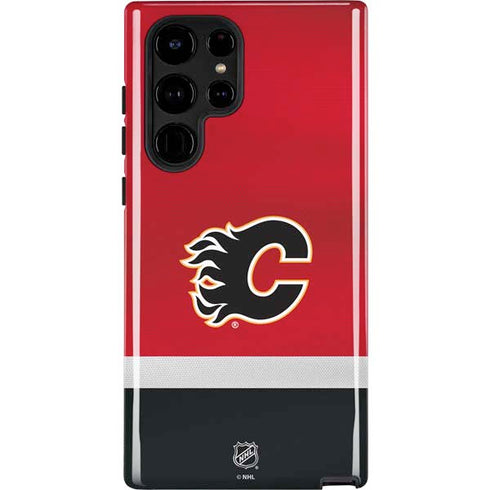NHL Calgary Flames Jersey Galaxy S25 Ultra Impact Case