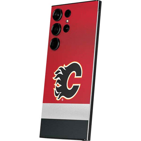 NHL Calgary Flames Jersey Galaxy S25 Ultra Skin