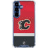 NHL Calgary Flames Jersey Galaxy S25 Plus Clear Case