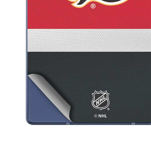 NHL Calgary Flames Jersey Galaxy Z Fold6 Skin